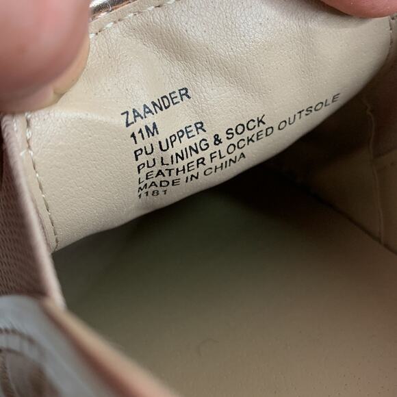 Steve Madden Zaander Rose Gold Color Quilted Slip-On Sneaker S-159 Sz 11 - Picture 9 of 10